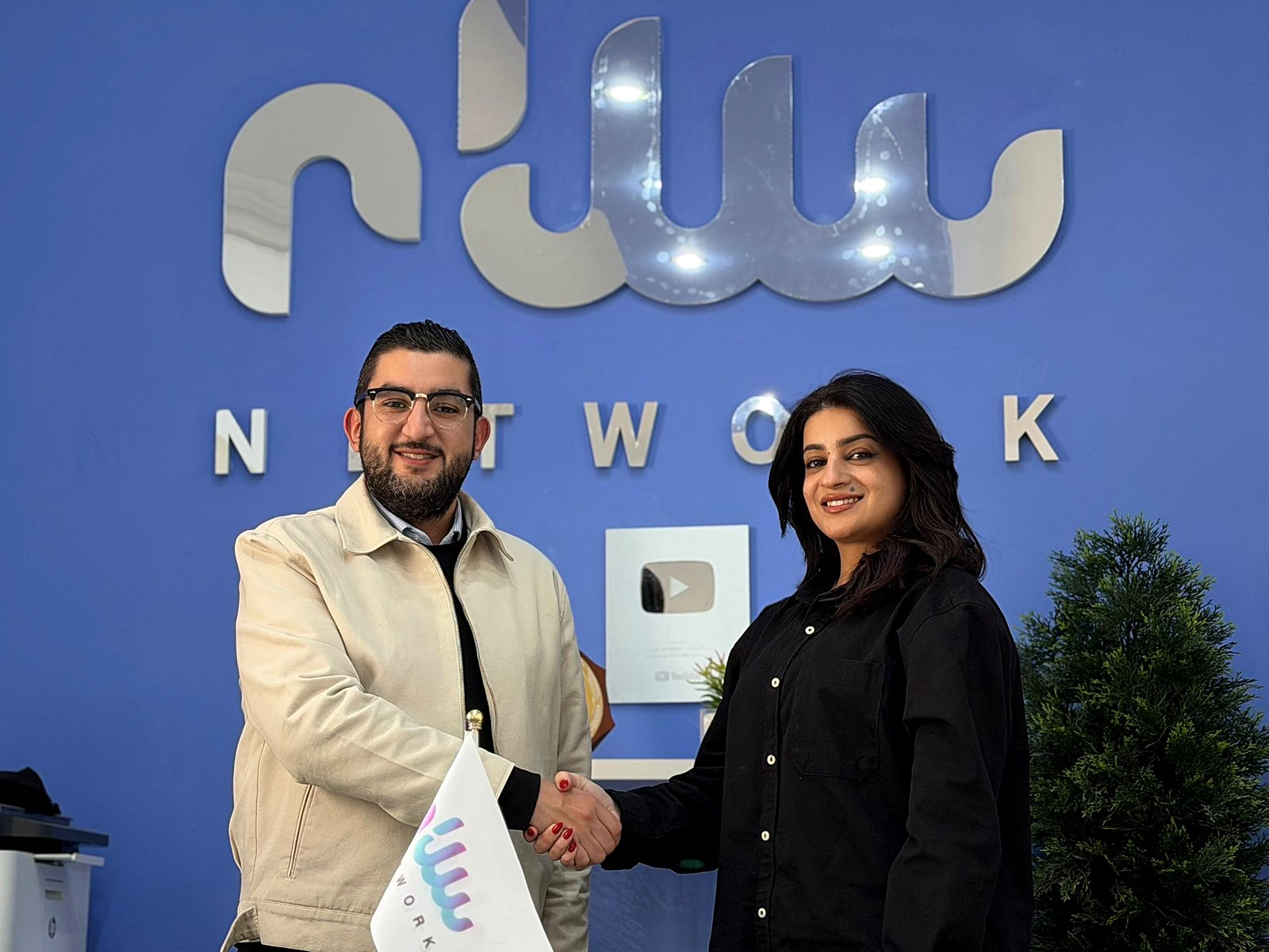صفوان أبوسهمين خلال مناسبة رسمية